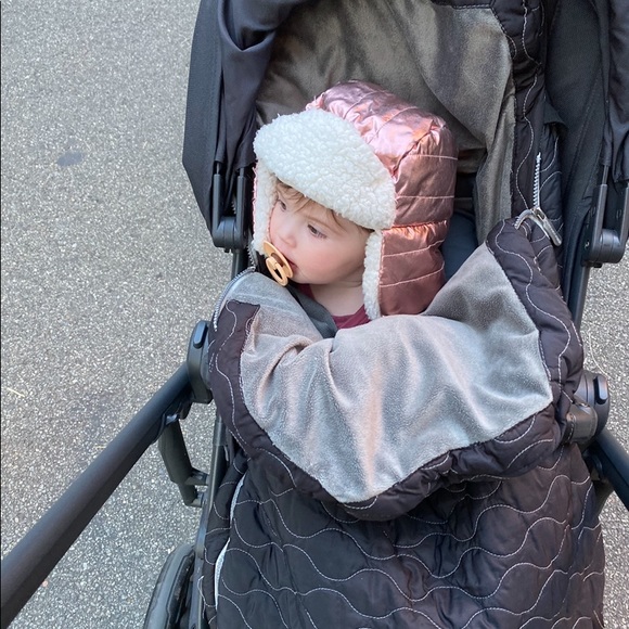 Fleece metallic aviator style Hat - Picture 2 of 4